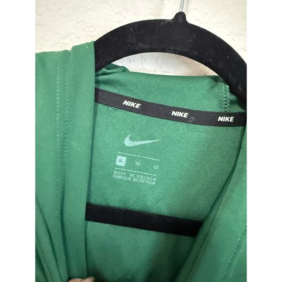 Nike‎ Baylor University Hoodie Men’s XL Green Long Sleeve Pullover Dri-FI - Picture 3 of 4